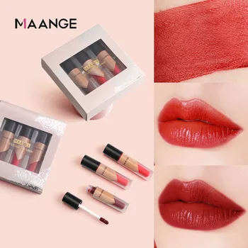 3PCS/Set Waterproof Matte Lipstick Liquid Fashion Women's Sexy Lipstick Velert Rouge a Levre Lipstick Batom Matte lipstick
3PCS/Set Waterproof Matte Lipstick Liquid Fashion Women's Sexy Lipstick Velert Rouge a Levre Lipstick Batom Matte lipstick