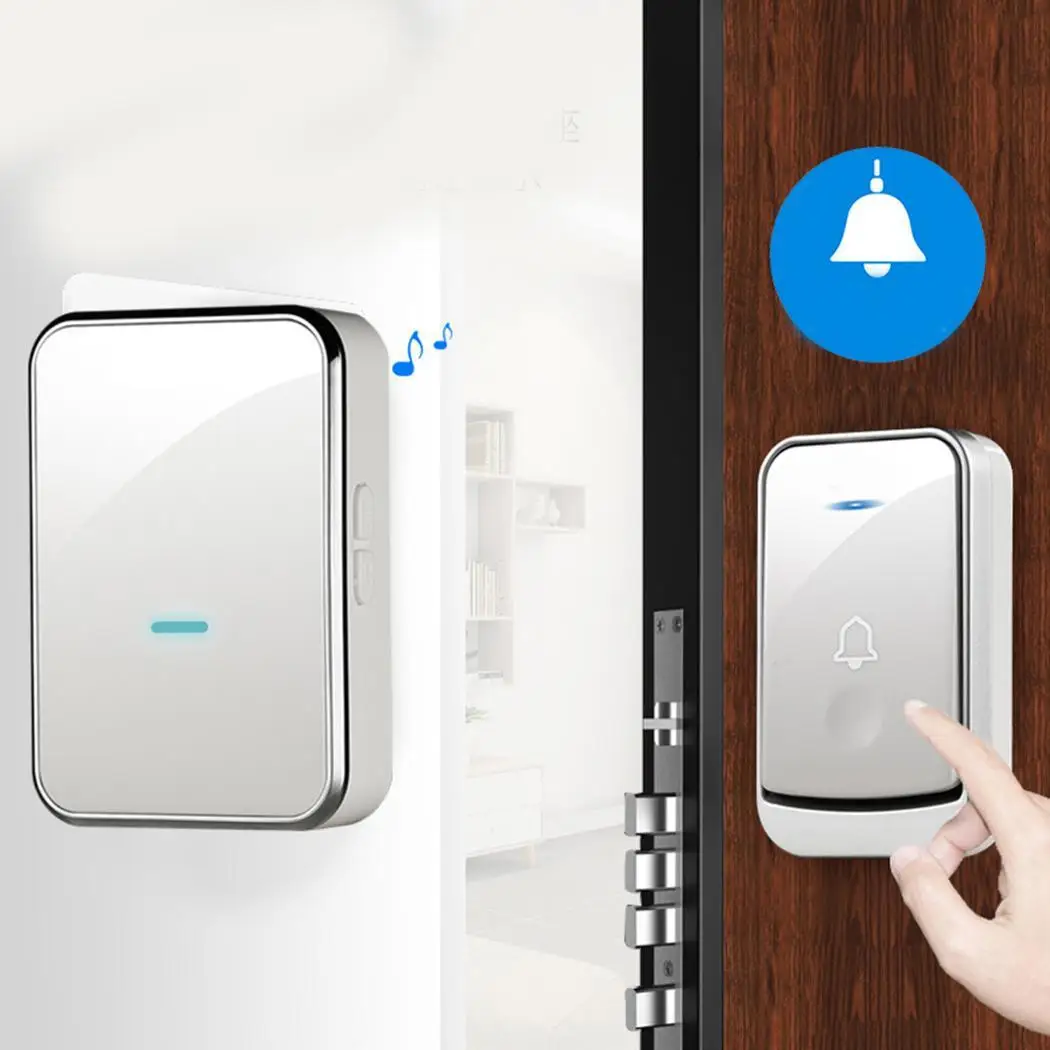 300 Meters Wireless Distance Home Doorbell Smart AC 85-260V 12V 23A battery Bell IP44 Smart Doorbell 300M
300 Meters Wireless Distance Home Doorbell Smart AC 85-260V 12V 23A battery Bell IP44 Smart Doorbell 300M