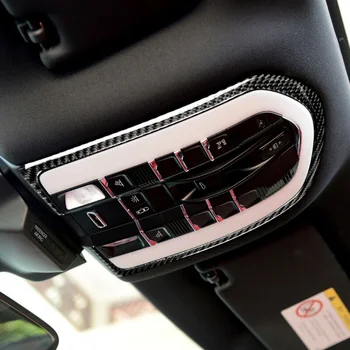 Carbon Fiber Interior Reading Light Frame Cover Trim For Porsche Macan 15-18 Durable And Practical To Use
Carbon Fiber Interior Reading Light Frame Cover Trim For Porsche Macan 15-18 Durable And Practical To Use