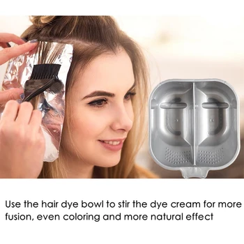 Double Bowl Highlighting Coloring Hair Dyeing Baked Oil Mixing Hairdressing Tool Plastic Salon Haircare Styling Mixing
Double Bowl Highlighting Coloring Hair Dyeing Baked Oil Mixing Hairdressing Tool Plastic Salon Haircare Styling Mixing
