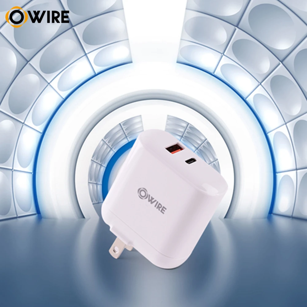 OWIRE 24W Fast USB Charger Quick Charge 4.0 3.0 Type C PD Fast Charging For iPhone 11
OWIRE 24W Fast USB Charger Quick Charge 4.0 3.0 Type C PD Fast Charging For iPhone 11