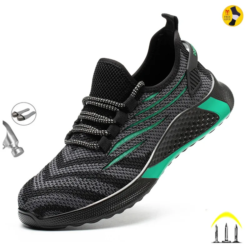 Work Boots Indestructible Lightweight Breathable Anti-smash Sneakers Construction Shoes 39-48 Safety Shoes Men Women Steel Toe
Work Boots Indestructible Lightweight Breathable Anti-smash Sneakers Construction Shoes 39-48 Safety Shoes Men Women Steel Toe