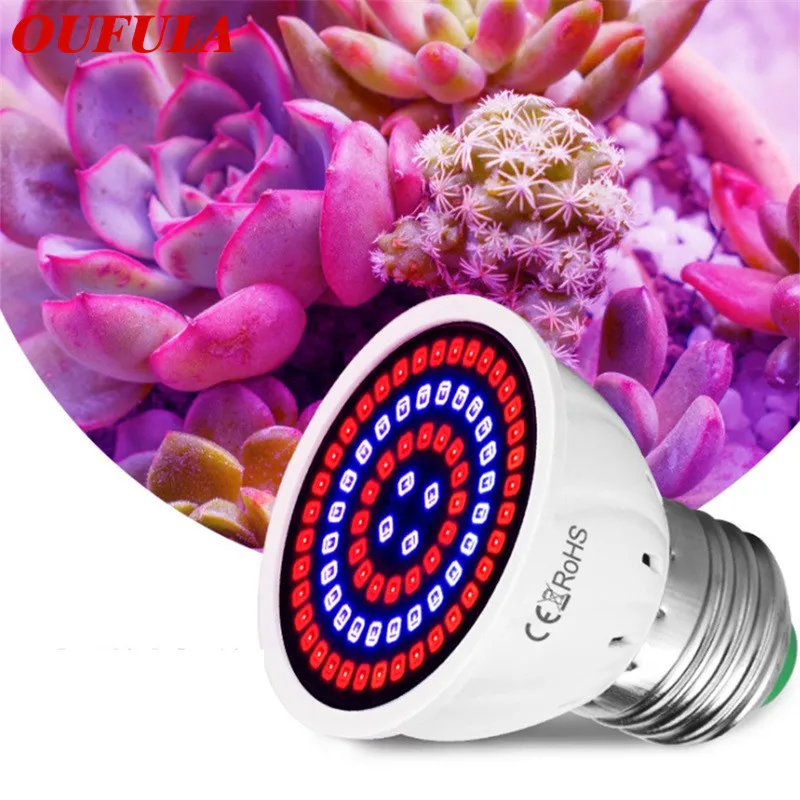 

OUTELA LED Plant Growth Lamp E27 B22 MR16 Gu10 Red And Blue Spectrum Fill Light 220V-240V