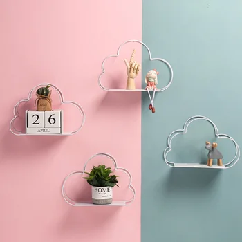 Wall Shelf Wall Storage Cloud Shape Iron Wall Shelf Decorative Iron Frame Multi-functional Storage Rack Home Living Decoration
Wall Shelf Wall Storage Cloud Shape Iron Wall Shelf Decorative Iron Frame Multi-functional Storage Rack Home Living Decoration