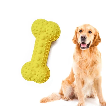 Dog Ball Toys IQ Treat Ball Food Dispenser Non-Toxic Soft Rubber Toy Durable Bone Shape Pet Chew Toy Dental Care Pet Puppies
Dog Ball Toys IQ Treat Ball Food Dispenser Non-Toxic Soft Rubber Toy Durable Bone Shape Pet Chew Toy Dental Care Pet Puppies