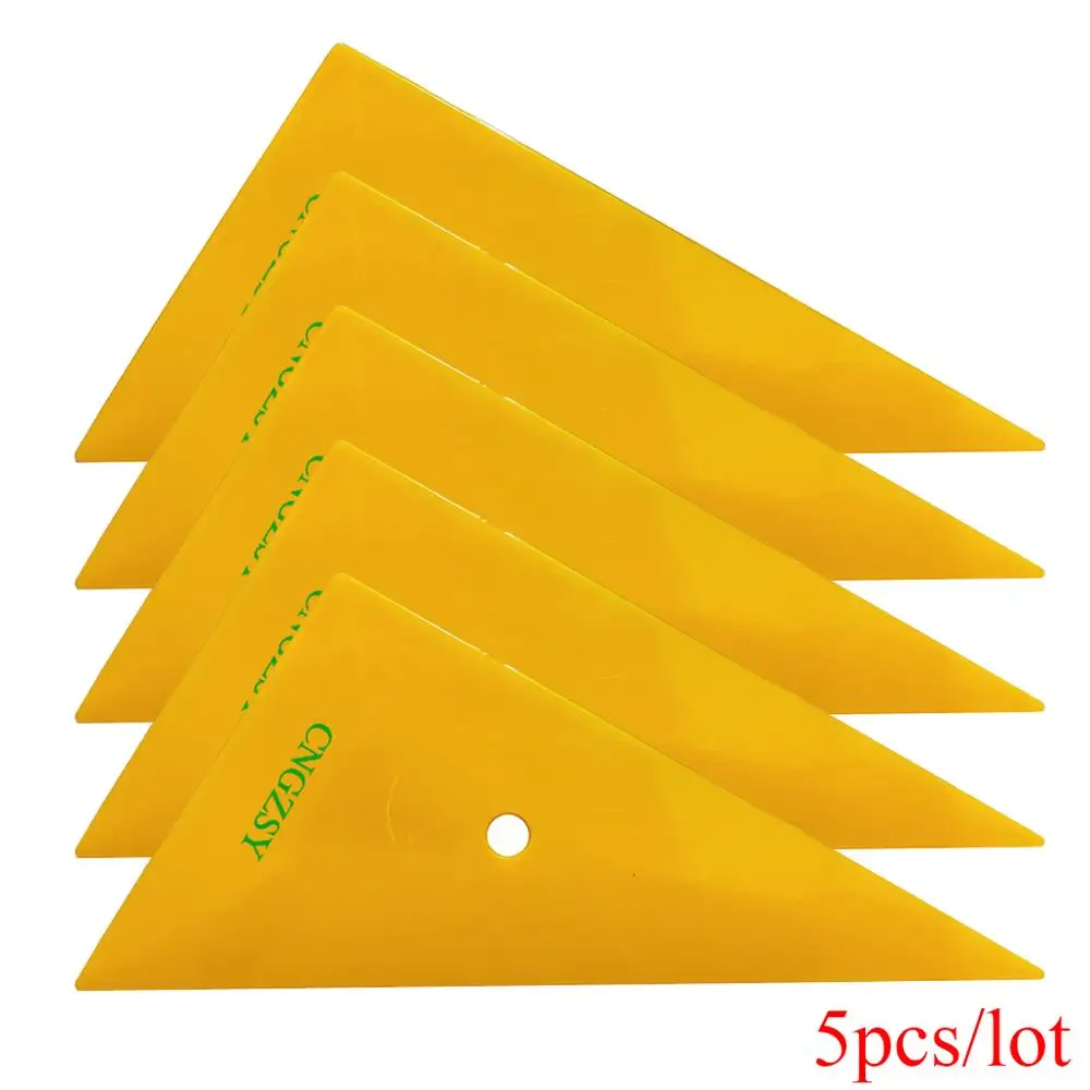 5pcs Professional Window Tint Tool Triangle Film Scraper with Hole Car Vinyl Applicator Tools Go Corner Squeegee cleaner 5A05
5pcs Professional Window Tint Tool Triangle Film Scraper with Hole Car Vinyl Applicator Tools Go Corner Squeegee cleaner 5A05