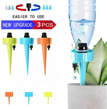 3PCS Self Watering Spikes Adjustable Plant Watering Automatic Drip Irrigation Plant Waterer Self Irrigation Watering Drip Device
3PCS Self Watering Spikes Adjustable Plant Watering Automatic Drip Irrigation Plant Waterer Self Irrigation Watering Drip Device