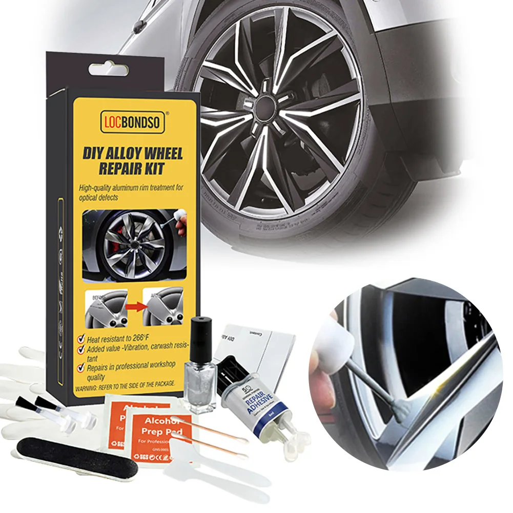 Aluminum Alloy Car Wheel Repair Kit Washable Auto Wheel Rims Repair Tool Set Dent Scratch Restore Wheel Rim care Accessories
Aluminum Alloy Car Wheel Repair Kit Washable Auto Wheel Rims Repair Tool Set Dent Scratch Restore Wheel Rim care Accessories