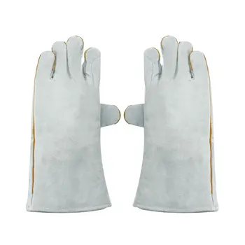 uxcell 1 Pair Cowhide Leather with Velvet Work Gloves 400x140mm for Welding Protection Wood Working Engineering Construction
uxcell 1 Pair Cowhide Leather with Velvet Work Gloves 400x140mm for Welding Protection Wood Working Engineering Construction