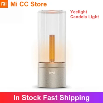 Original Mijia Yeelight Candela Light Smart Control LED Xiaomi Dinner Lamp Yeelight App Remote Control Candle atmosphere Lamp
Original Mijia Yeelight Candela Light Smart Control LED Xiaomi Dinner Lamp Yeelight App Remote Control Candle atmosphere Lamp