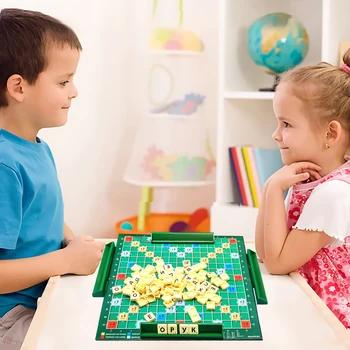 Funny English Scrabble Toy Children Board Spelling Table Jigsaw Words Funny Educational Games Party Game For Friend Family
Funny English Scrabble Toy Children Board Spelling Table Jigsaw Words Funny Educational Games Party Game For Friend Family
