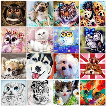 5D DIY Full Square Diamond Painting Dog Diamond Embroidery Cross Stitch Rhinestone Animal Mosaic Decoration Home Gift
5D DIY Full Square Diamond Painting Dog Diamond Embroidery Cross Stitch Rhinestone Animal Mosaic Decoration Home Gift