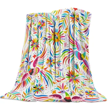 Mexican Painting Pattern Flower Bird Flower Art Printed Soft Fleece Blankets Warm Sofa Bed Sheets
Mexican Painting Pattern Flower Bird Flower Art Printed Soft Fleece Blankets Warm Sofa Bed Sheets