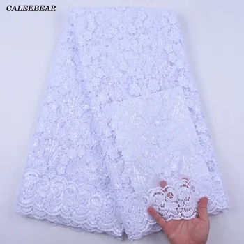 3D Pure White African Lace Fabric 2020 High Quality Sequins French Tulle Lace Fabric Nigerian Lace Fabrics For Party Dress S2044
3D Pure White African Lace Fabric 2020 High Quality Sequins French Tulle Lace Fabric Nigerian Lace Fabrics For Party Dress S2044