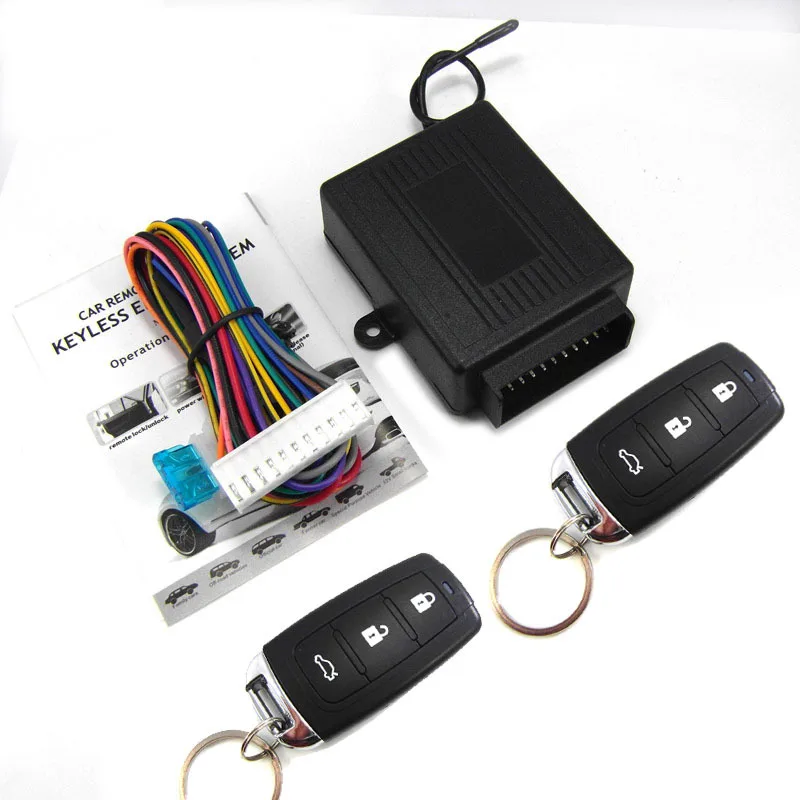 

12V Universal Car Add Keyless System Vehicle Remote Control Keyless Entry System Car Auto Remote Central Kit Door Lock Locking