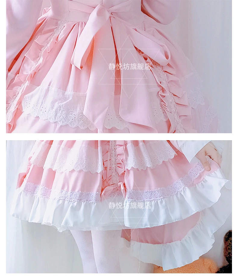 Luogen Coyoung Store Cosplay Sweet Lolita Dress Retro Lace Bowknot Flare Sleeve Victorian Kawaii Girl Gothic 25 Luogen Coyoung Store Cosplay Sweet Lolita Dress Retro Lace Bowknot Flare Sleeve Victorian Kawaii Girl Gothic -Zentai shop online H9608e74a572c42d5ba545bd120e4da0eS.jpg