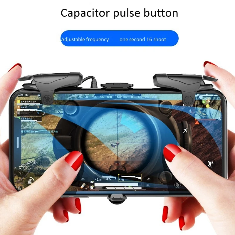 

Transformers Fast Trigger Shooter Controller for PUBG Mobile Gaming Handle Gamepad for iPhone 11 Pro Max Cooling Fan Joystick