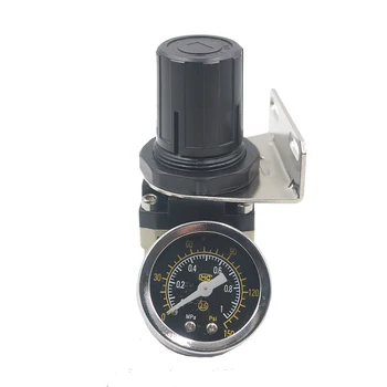 Pneumatic 1/4 Inch Air Filter Pressure Regulator Pressure Regulating Valve Air Tool Compressor Filter with Gauge AR2000-2
Pneumatic 1/4 Inch Air Filter Pressure Regulator Pressure Regulating Valve Air Tool Compressor Filter with Gauge AR2000-2
