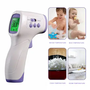 Pro Ear Measuring Alarm Thermometer Adult Infant Digital IR Body Thermometer Forehead
Pro Ear Measuring Alarm Thermometer Adult Infant Digital IR Body Thermometer Forehead