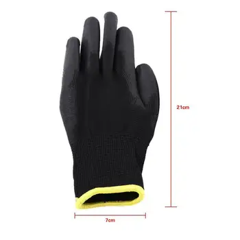 Black Nylon PU Palm Coated Gloves Protective Safety Work Anti-Static Tool Supply
Black Nylon PU Palm Coated Gloves Protective Safety Work Anti-Static Tool Supply