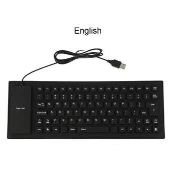 Portable Keyboard Gaming Home Office USB Keyboard Flexible Waterproof Silicone Keyboard for Tablet Computer /Laptop/Desktop
Portable Keyboard Gaming Home Office USB Keyboard Flexible Waterproof Silicone Keyboard for Tablet Computer /Laptop/Desktop