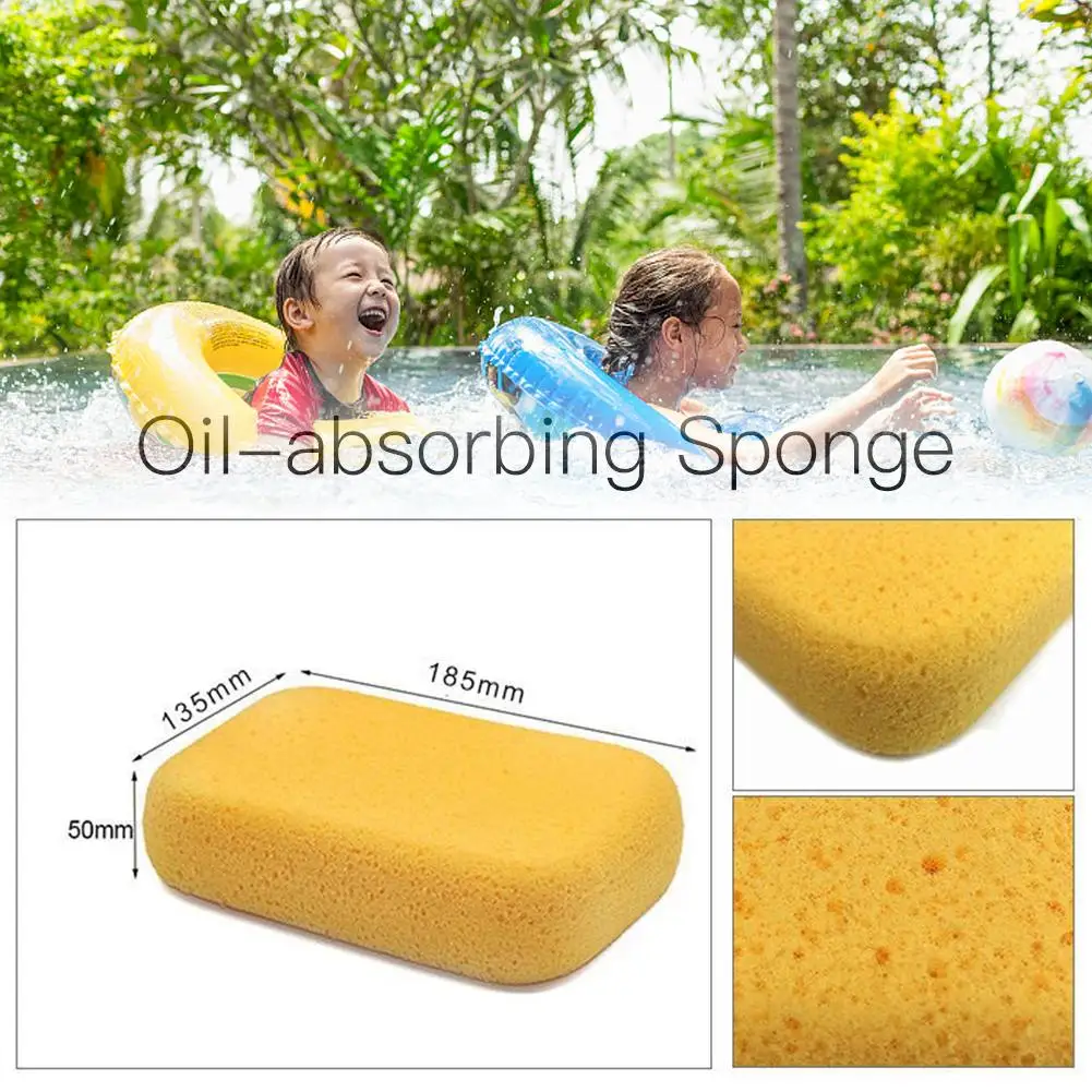 Pool Scum Sponge Reusable Pool Oil-Absorbing Sponge Spa Cleaner for Hot Tub Pool Cleaning Oil-Removing Outdoor Garden
Pool Scum Sponge Reusable Pool Oil-Absorbing Sponge Spa Cleaner for Hot Tub Pool Cleaning Oil-Removing Outdoor Garden