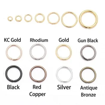 Loop Gold Silver 4 5 6 8 10 mm Open Jump Split Rings for DIY Jewelry Accessories Making Necklace Bracelet Findings 200pcs/lot 
Loop Gold Silver 4 5 6 8 10 mm Open Jump Split Rings for DIY Jewelry Accessories Making Necklace Bracelet Findings 200pcs/lot