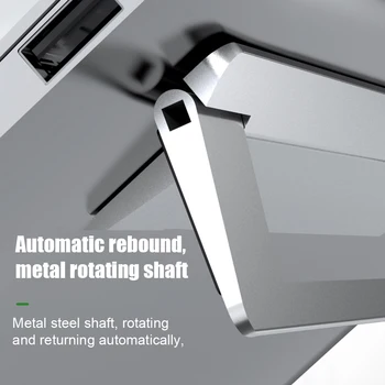Automatic Return Adjustable Angle Non Slip Reusable Multifunction Laptop Stand Foldable Portable Aluminum Alloy Heat Dissipation
Automatic Return Adjustable Angle Non Slip Reusable Multifunction Laptop Stand Foldable Portable Aluminum Alloy Heat Dissipation