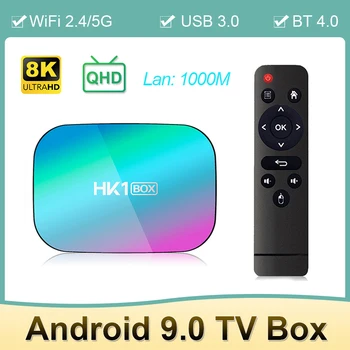 HK1BOX S905X3 Quad Core QHD HD Smart TV BOX 8K Set top Box Android 9.0 TVBOX Dual Wifi 1000M LAN 4K Media Player HK1 BOX
HK1BOX S905X3 Quad Core QHD HD Smart TV BOX 8K Set top Box Android 9.0 TVBOX Dual Wifi 1000M LAN 4K Media Player HK1 BOX