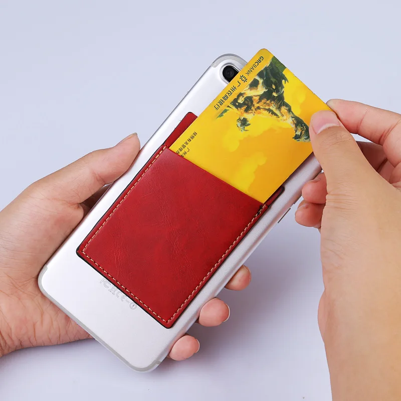 Mobile phone card back stickers Bank card Yangcheng pass card sets Pu leather can be customized card clip factory direct sales
Mobile phone card back stickers Bank card Yangcheng pass card sets Pu leather can be customized card clip factory direct sales