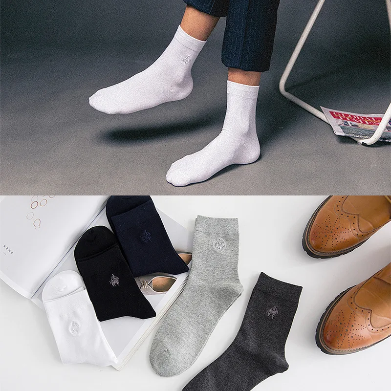 Fashion Solid Color Women Men Brand Classical Shot Cotton Black Business Casual Sweat Comfortable Breathable Men's Socks
Fashion Solid Color Women Men Brand Classical Shot Cotton Black Business Casual Sweat Comfortable Breathable Men's Socks