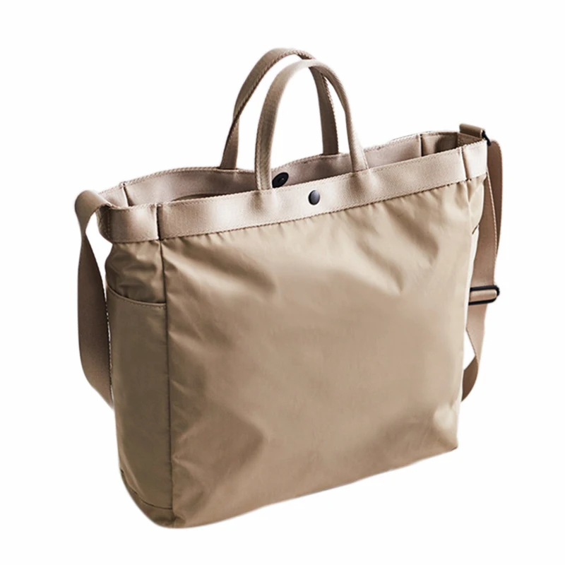 Nylon Handbag Solid Color Multi-Function Large Capacity Unisex Office Casual Shoulder Messenger Bag
Nylon Handbag Solid Color Multi-Function Large Capacity Unisex Office Casual Shoulder Messenger Bag