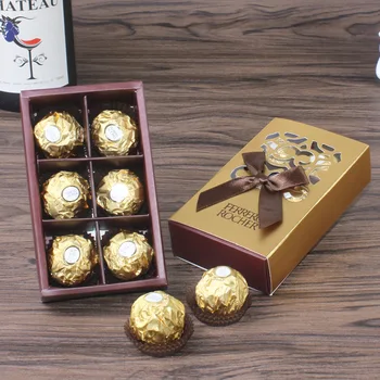 New Wedding Favors and Gift Box Baby Shower Candy Boxes Party Gift Boxes Ferrero Rocher Chocolates Box Sweet Gifts Bags Supplies
New Wedding Favors and Gift Box Baby Shower Candy Boxes Party Gift Boxes Ferrero Rocher Chocolates Box Sweet Gifts Bags Supplies