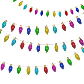 Colorful String Light Bulb Garlands Kitr Showcase Ceiling Mantle Streamer for Party Decoration Festive Event Holiday Banne
Colorful String Light Bulb Garlands Kitr Showcase Ceiling Mantle Streamer for Party Decoration Festive Event Holiday Banne