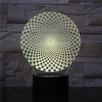 3D Lamp Abstract Geometry 7 Color with Remote Visual Light Effect Personalized Gift for Children Led Night Light Lamp Atmosphere
3D Lamp Abstract Geometry 7 Color with Remote Visual Light Effect Personalized Gift for Children Led Night Light Lamp Atmosphere