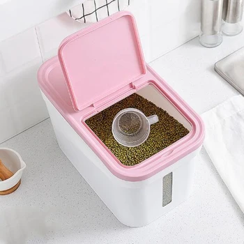 Rice Storage Tank Household 20 Kg Rice Box Rice Storage Tank Rice Cylinder Surface Bucket Storage Box Storage Removable Rice Sto
Rice Storage Tank Household 20 Kg Rice Box Rice Storage Tank Rice Cylinder Surface Bucket Storage Box Storage Removable Rice Sto