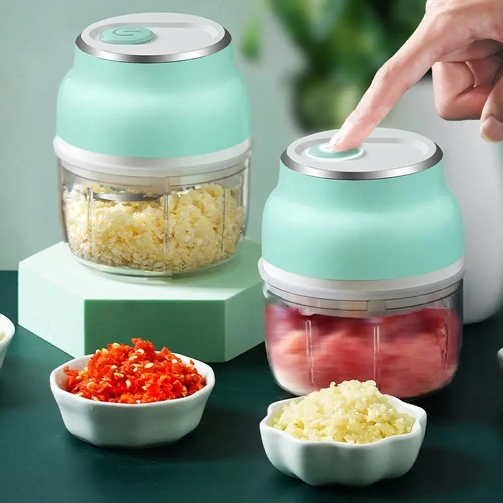 USB Electric Mini Garlic Masher Vegetable Cutter Ginger Crusher Can Be Used For Mashing Seasoning And Ground Meat
USB Electric Mini Garlic Masher Vegetable Cutter Ginger Crusher Can Be Used For Mashing Seasoning And Ground Meat
