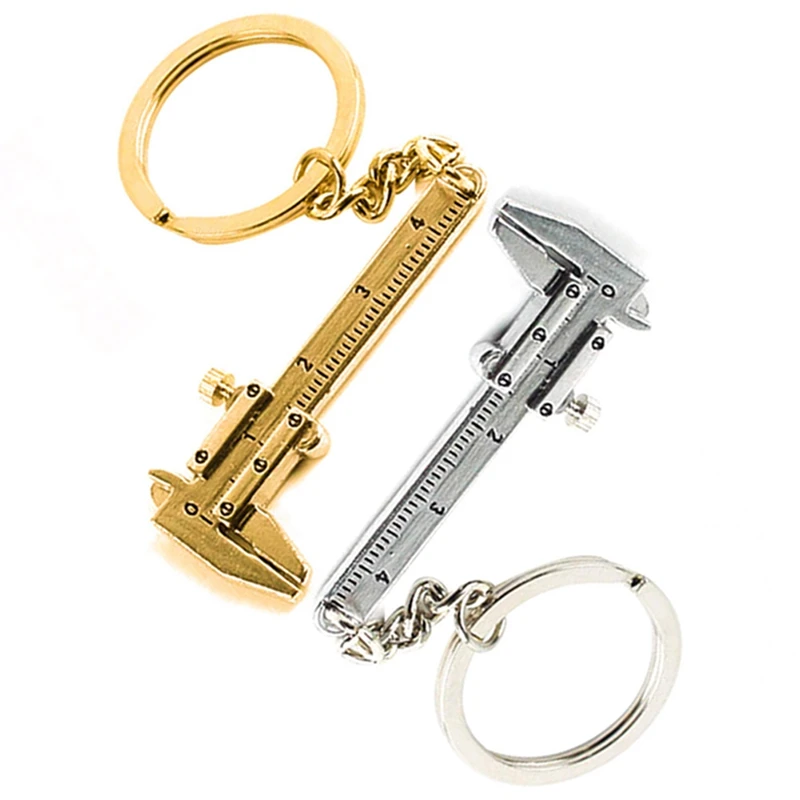 Mini Vernier Caliper Key Ring Car Styling Accessories for BMW Opel etc Keychain automobile Turbo key chains
Mini Vernier Caliper Key Ring Car Styling Accessories for BMW Opel etc Keychain automobile Turbo key chains