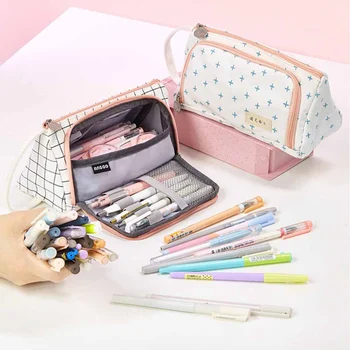 Hot Super Pencil Case Kawaii Large Capacity Pencilcase School Pen Case Supplies Pencil Bag School Box Pencils Pouch Stationery
Hot Super Pencil Case Kawaii Large Capacity Pencilcase School Pen Case Supplies Pencil Bag School Box Pencils Pouch Stationery