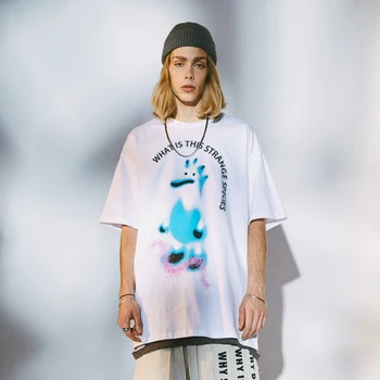 STRANGE SPECIES Print T-Shirts Hip Hop Streetwear Tshirts Men 2020 Fashion Summer Casual Short Sleeve Tops Tees Male
STRANGE SPECIES Print T-Shirts Hip Hop Streetwear Tshirts Men 2020 Fashion Summer Casual Short Sleeve Tops Tees Male