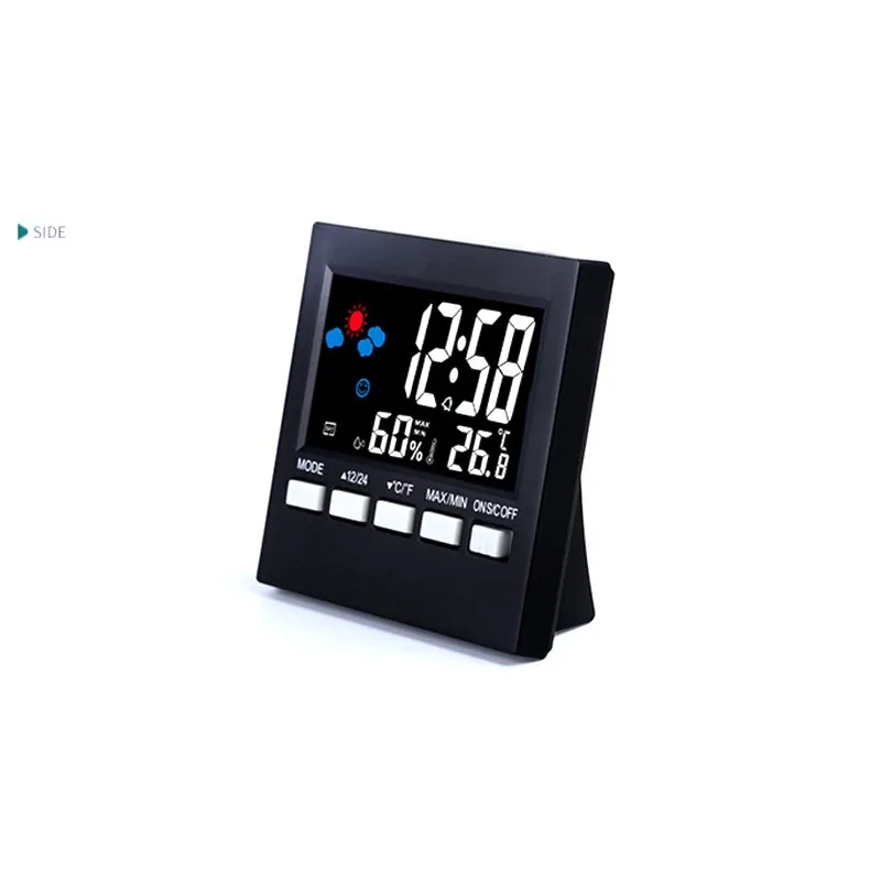 Multifunction digital alarm clock electronic desk clocks voice control touch LED Display health monitor humidity temperature
Multifunction digital alarm clock electronic desk clocks voice control touch LED Display health monitor humidity temperature