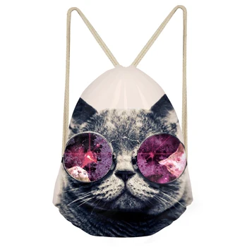 Cat Backpack Drawstring Bag Women Travel Pouch Cute Animal 3D Prints Small Backpacks Mochilas Storage Dust-Proof Bags For Kids
Cat Backpack Drawstring Bag Women Travel Pouch Cute Animal 3D Prints Small Backpacks Mochilas Storage Dust-Proof Bags For Kids