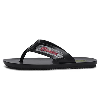 2020 New Leather Slippers Men Outdoor Shoes Male Beach Flip Flops Summer Slides Casual Sandale Travelling Walking Slippers
2020 New Leather Slippers Men Outdoor Shoes Male Beach Flip Flops Summer Slides Casual Sandale Travelling Walking Slippers