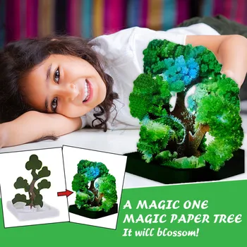 Home DIY Christmas Gift Paper Tree Flowering Paper Tree Bonsai Tree Magical Magic Christma Tree Toy Boys Girls Novelty Xmas 10ml
Home DIY Christmas Gift Paper Tree Flowering Paper Tree Bonsai Tree Magical Magic Christma Tree Toy Boys Girls Novelty Xmas 10ml