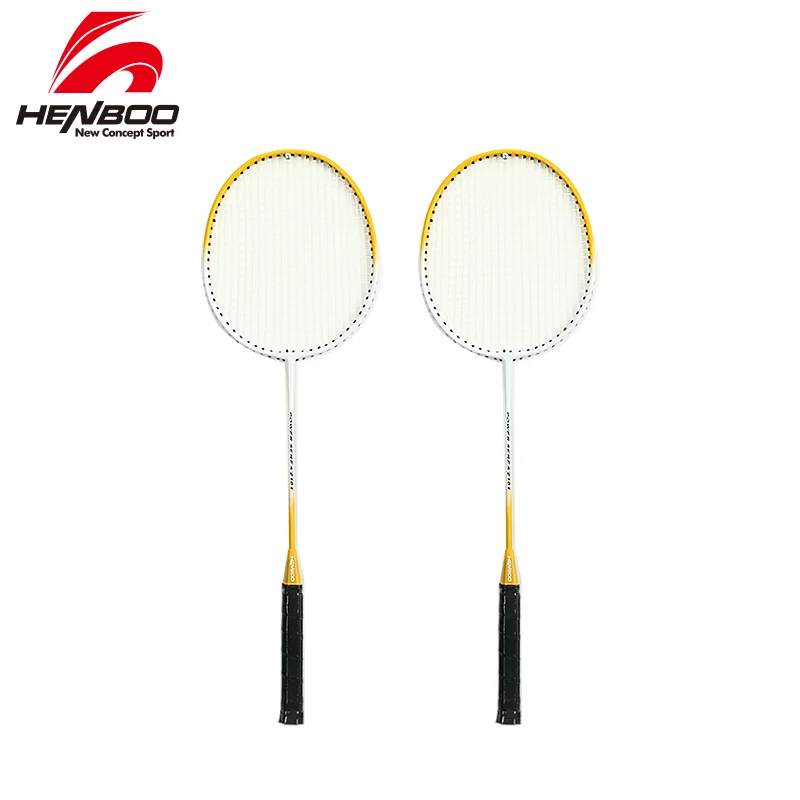 HENBOO Lightweight Badminton Set Standard Use Durable Iron Alloy Training Badminton Racket With Tote Bag Sports Equipment 2101
HENBOO Lightweight Badminton Set Standard Use Durable Iron Alloy Training Badminton Racket With Tote Bag Sports Equipment 2101