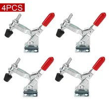 4Pcs Red Toggle Clamp Vertical Clamps 50Kg/110 Lbs GH-101A Quick Release Clamp Tool Hand New Heavy Duty Tooling
4Pcs Red Toggle Clamp Vertical Clamps 50Kg/110 Lbs GH-101A Quick Release Clamp Tool Hand New Heavy Duty Tooling