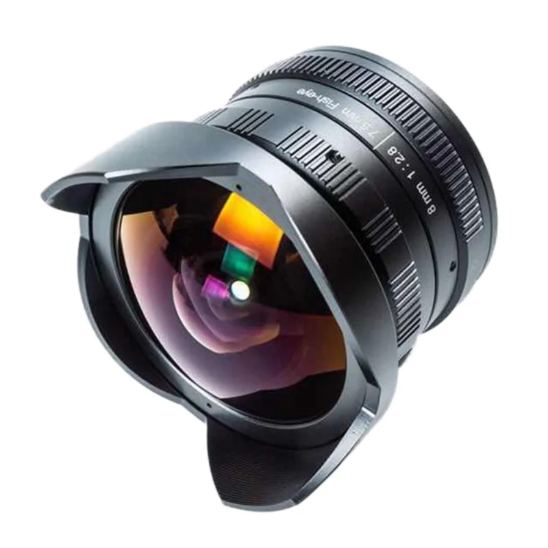 Фото Lens F2.8 Star 7.5mm Super Wide Angle Fisheye For Canon Fuji Aps-c Mirrorless Camera | Электроника