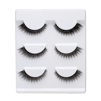 3-Pairs 3D Mink False Eyelashes Natural Thick Entirely Handmade Volume Eyelash Extension Makeup Tool
3-Pairs 3D Mink False Eyelashes Natural Thick Entirely Handmade Volume Eyelash Extension Makeup Tool