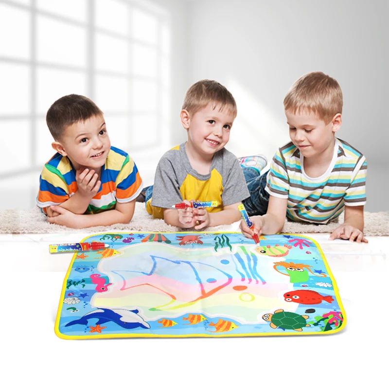 5 Types Magic Water Drawing Mat with Magic Pen Water Painting Doodle Board Kids Toys Playing Mat Educational Toys for Children
5 Types Magic Water Drawing Mat with Magic Pen Water Painting Doodle Board Kids Toys Playing Mat Educational Toys for Children