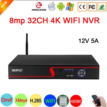 Hi3536C XMeye Red Panel Surveillance Video Recorder Face Detection H.265+ 8MP 4K 32CH 32 Channel Audio Onvif WIFI CCTV DVR NVR
Hi3536C XMeye Red Panel Surveillance Video Recorder Face Detection H.265+ 8MP 4K 32CH 32 Channel Audio Onvif WIFI CCTV DVR NVR